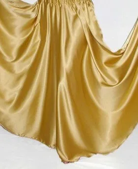 Satin Single Layer Skirt
