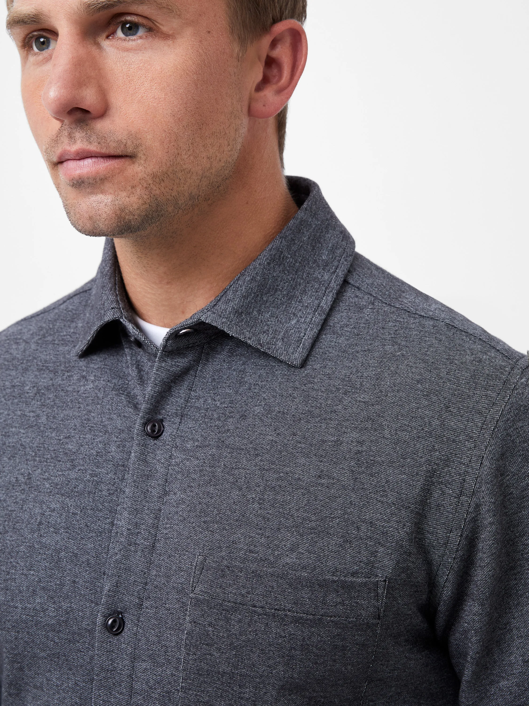 Single Pocket Long Sleeve Shirt