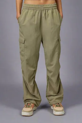 Spiritual Gangster Journey Cargo Pants in Dark Matcha
