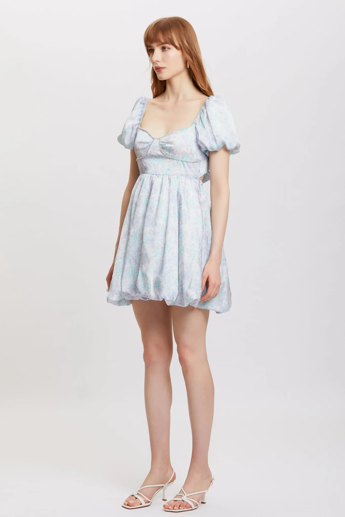 ST | Coleus Ballon Mini Dress