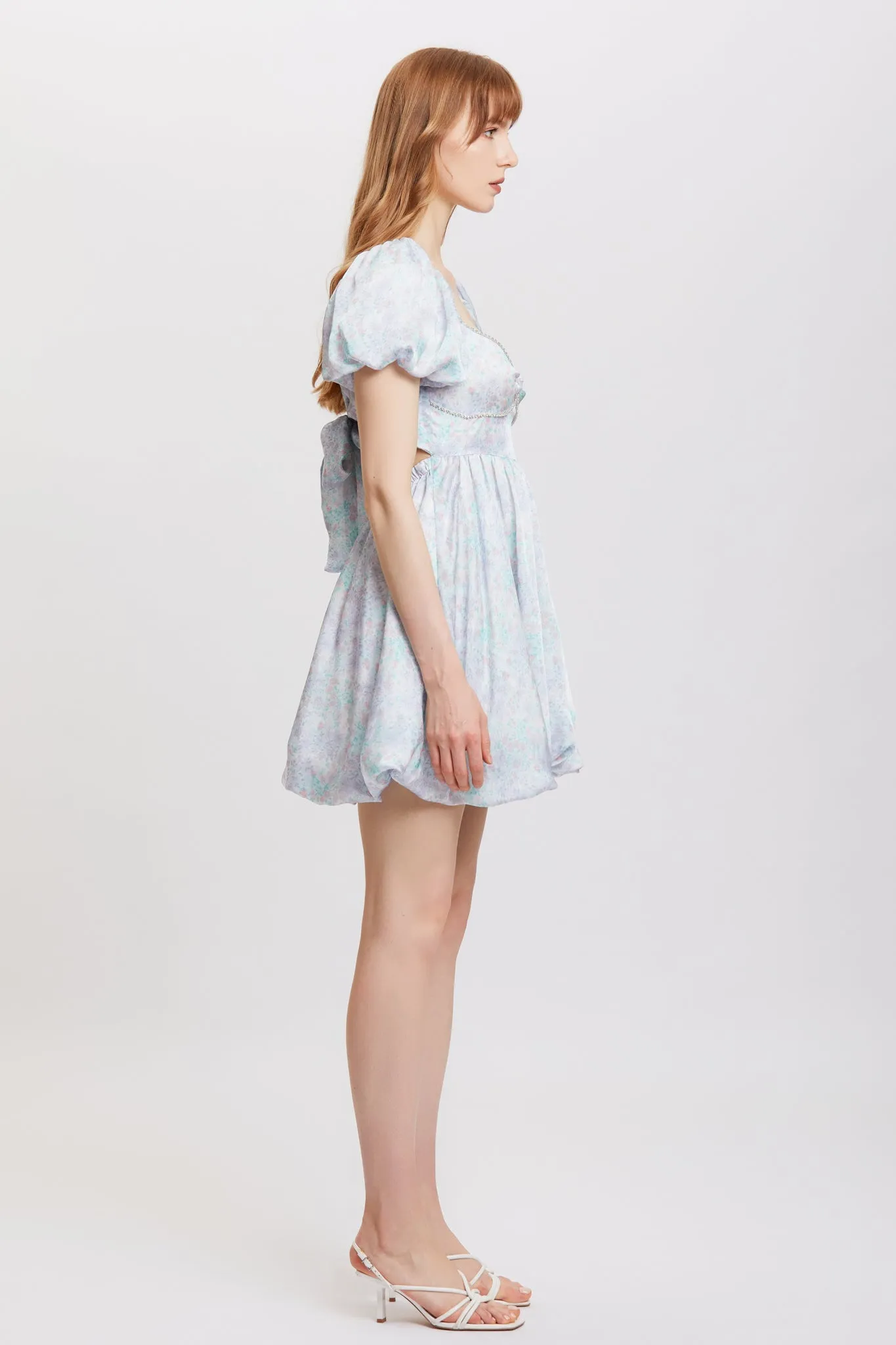 ST | Coleus Ballon Mini Dress