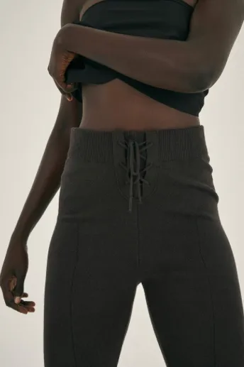 Tabitha Knit Flare Pant