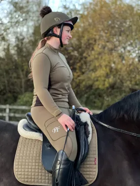 Thermo - Olive/Black Base Layer