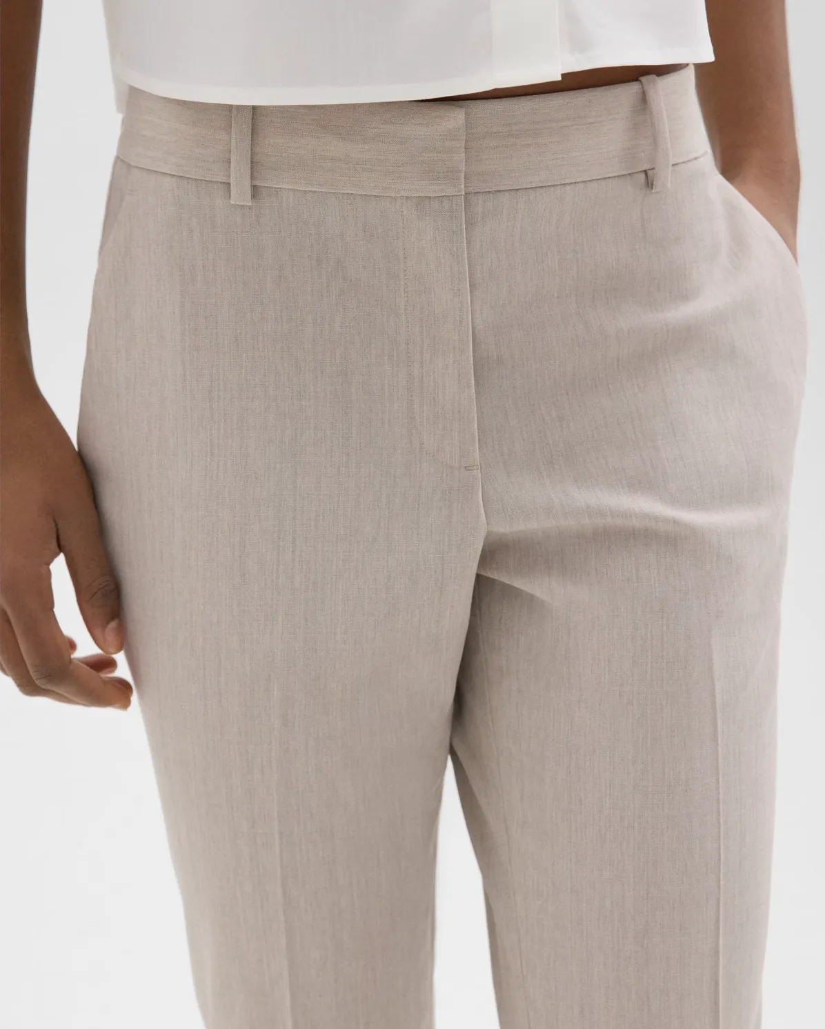 Treeca Pant in Good Wool