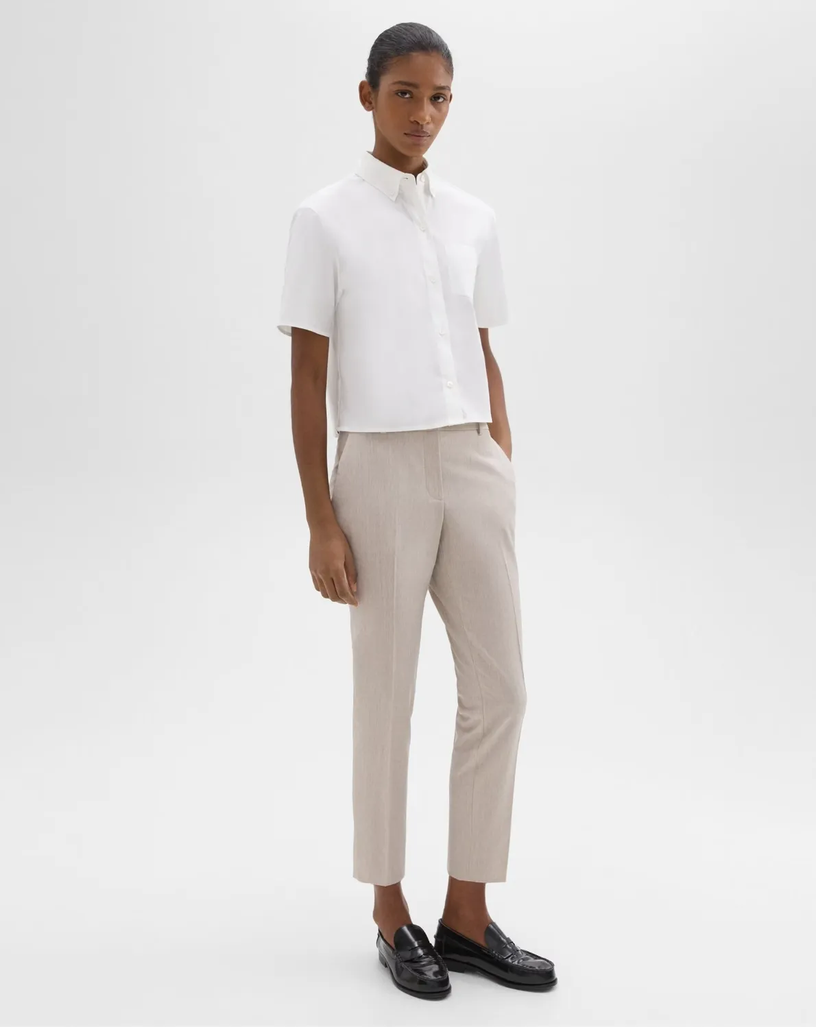 Treeca Pant in Good Wool
