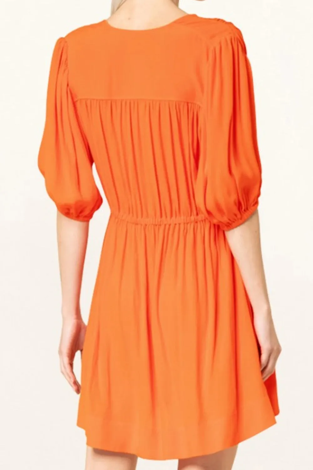 Untouched Orange Dress
