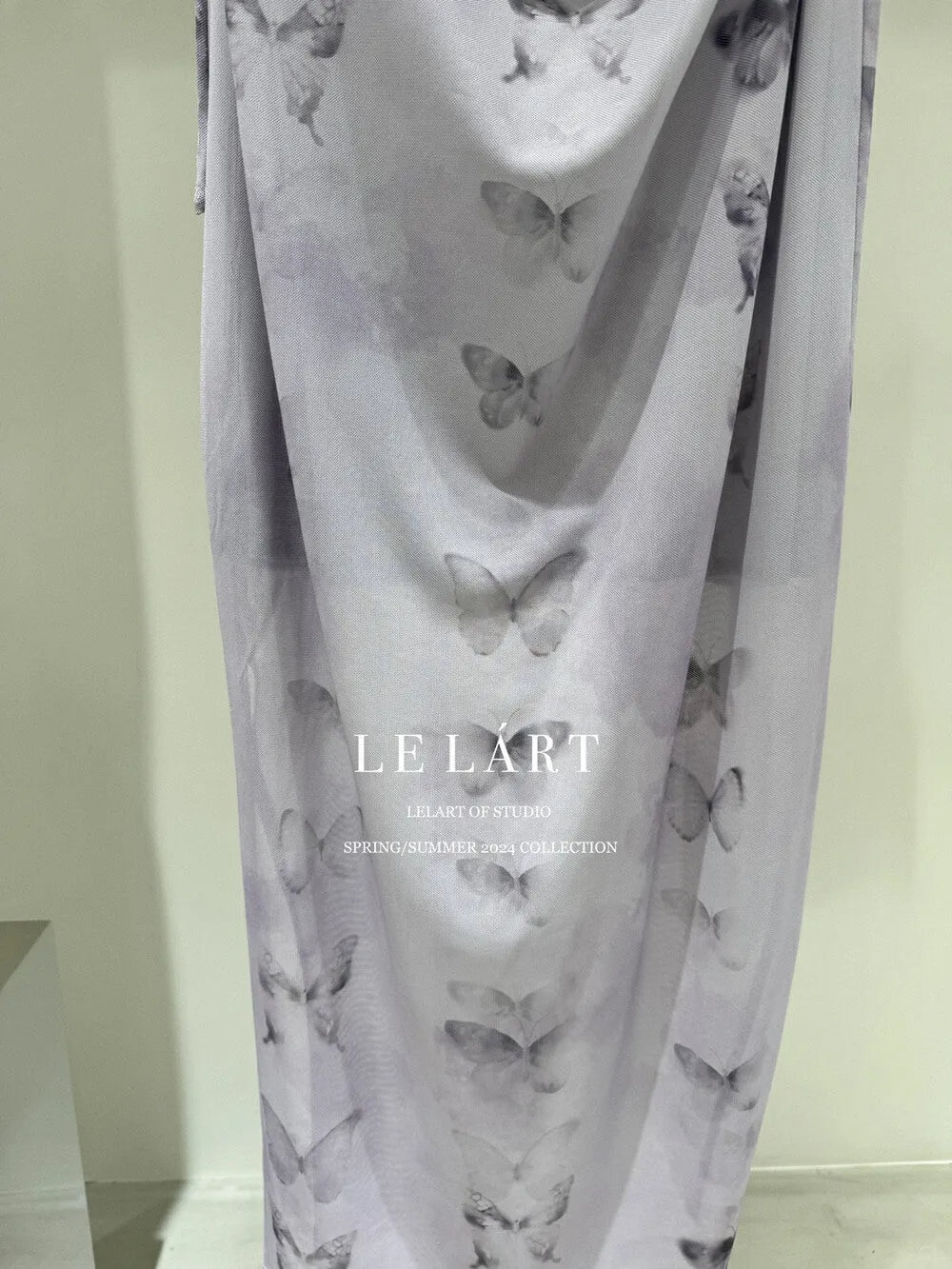 Vintage Butterfly Slip Dress