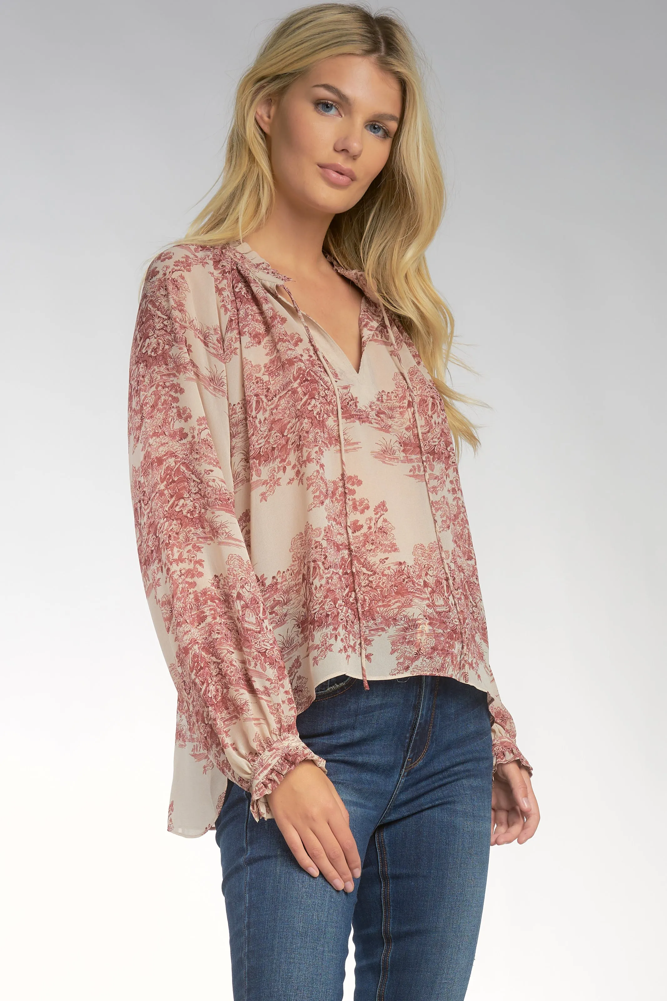 Vintage Peasant Top