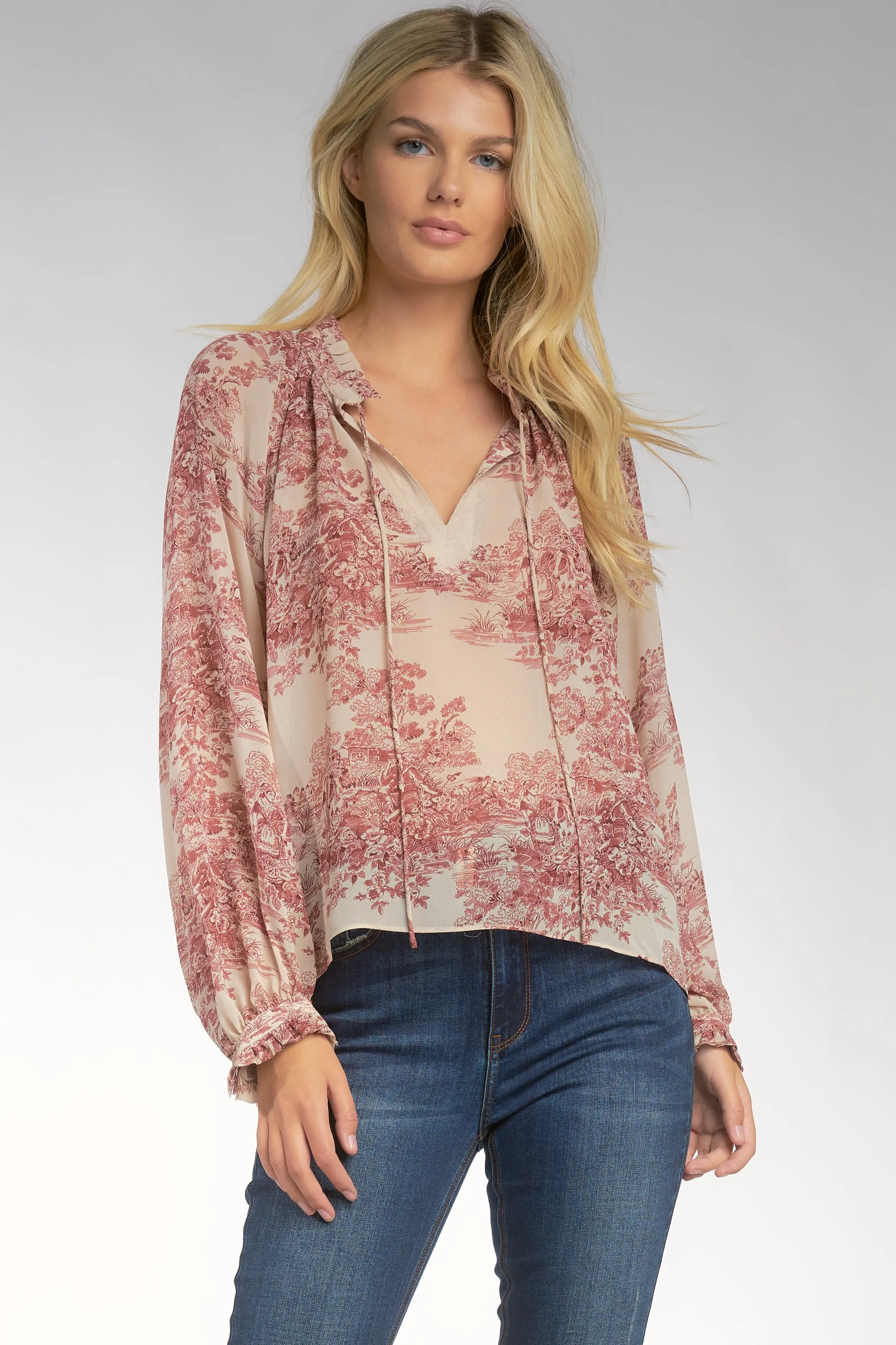 Vintage Peasant Top
