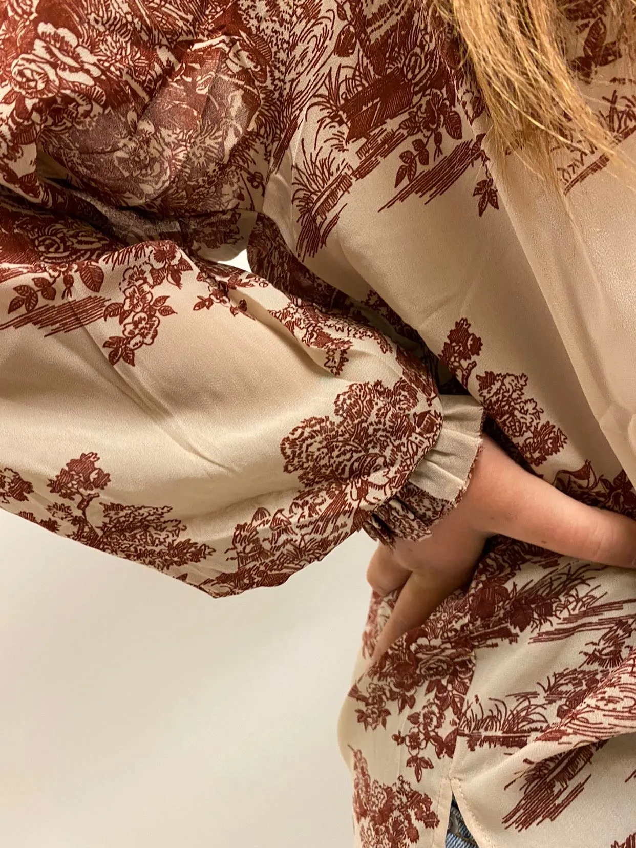 Vintage Peasant Top