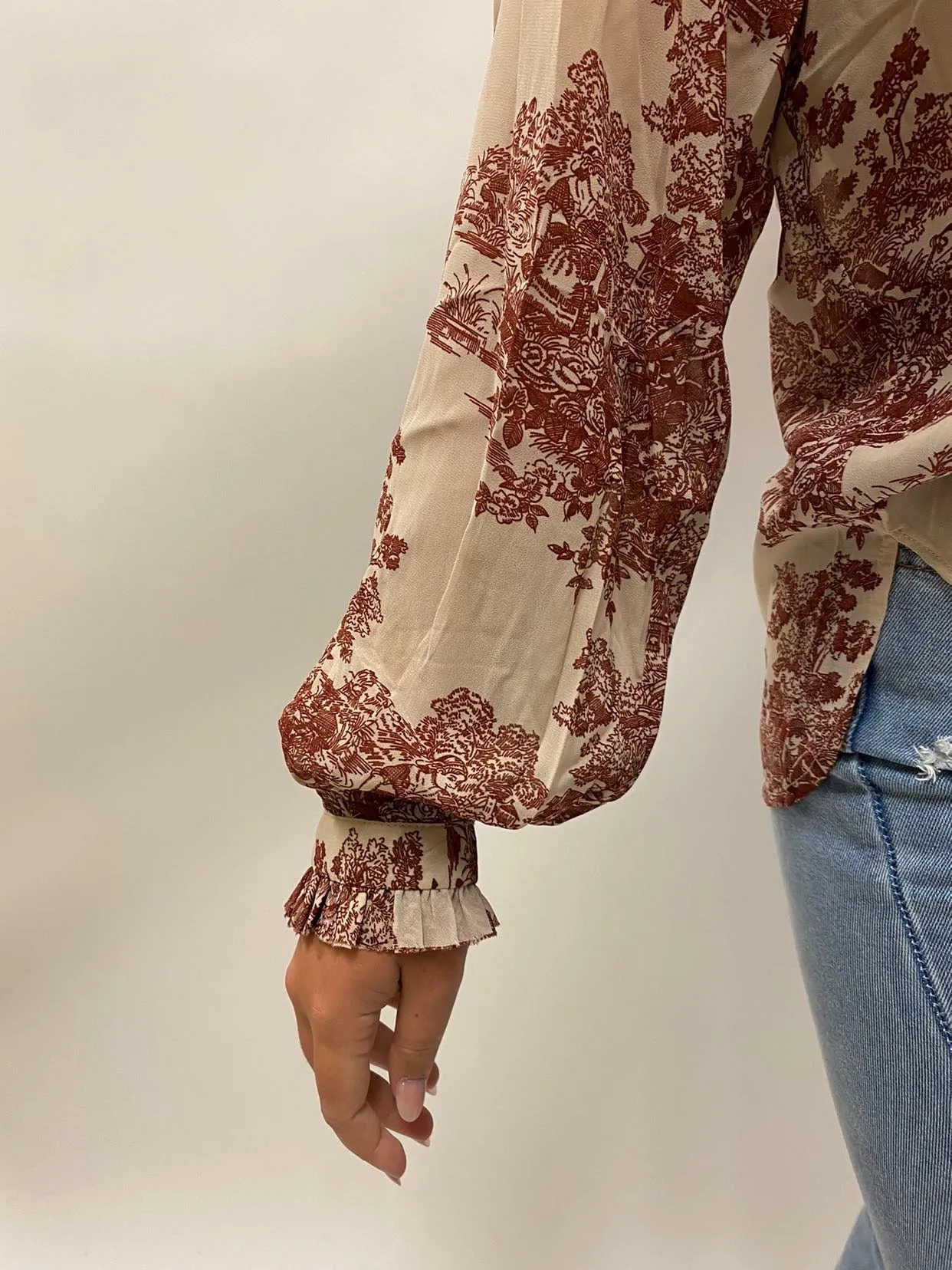 Vintage Peasant Top