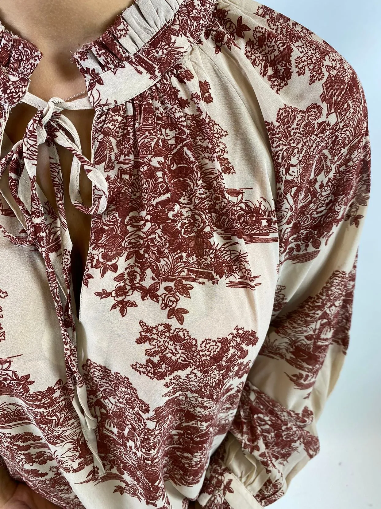 Vintage Peasant Top