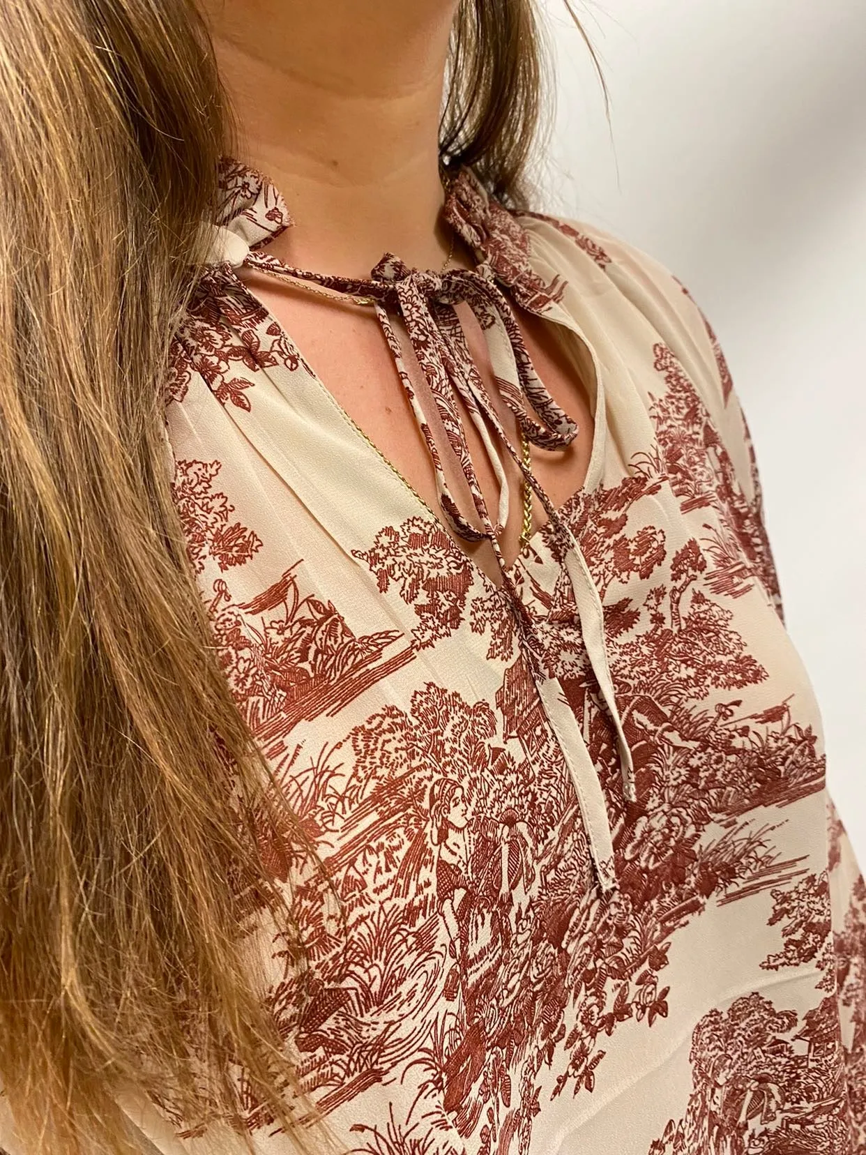 Vintage Peasant Top