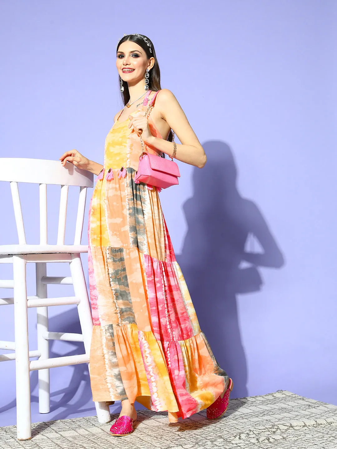 Women Multi Rayon Dress
