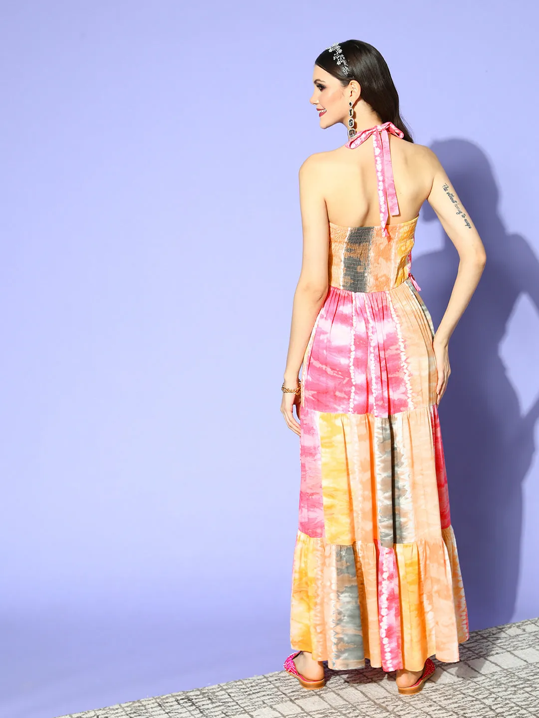 Women Multi Rayon Dress