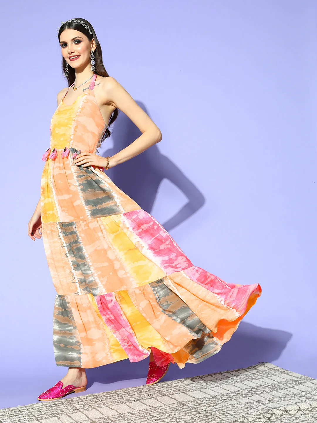 Women Multi Rayon Dress