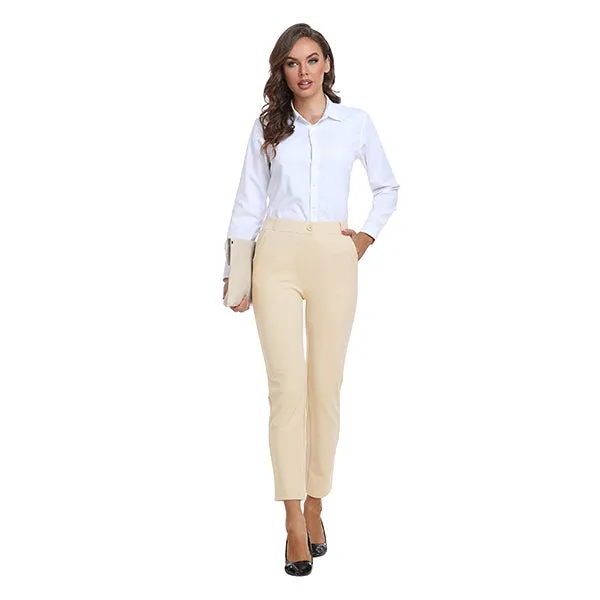 Women's straight dress pants