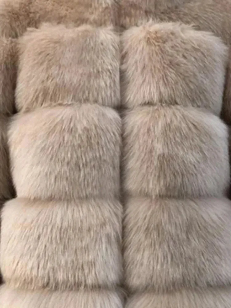 ZADORIN Winter Luxury Long Mink Coats Women Warm Faux Fur Coat Fluffy Fur Jacket Bontjas Coats Abrigo Piel Mujer